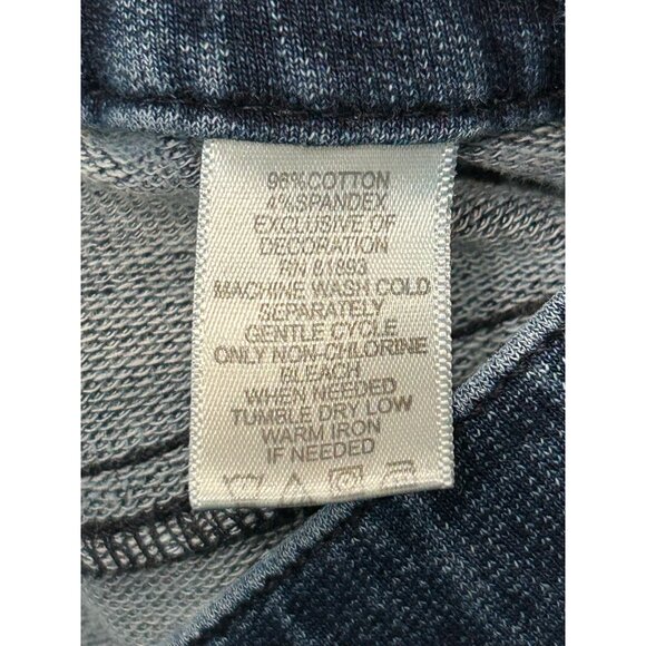 Denim & Co. Stretch Capri Jeans Blue Plus Size 18WP Cropped Elastic Waist - Picture 6 of 9